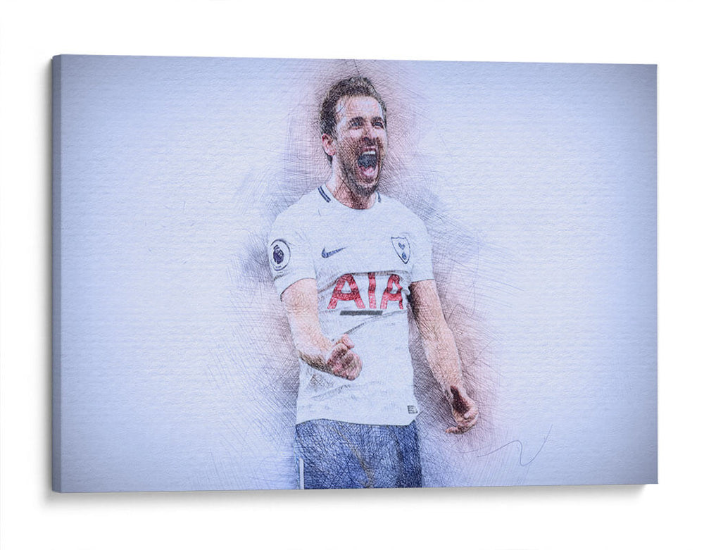 Harry Kane | Cuadro decorativo de Canvas Lab