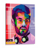 Isco Alarcón ilustrado | Cuadro decorativo de Canvas Lab
