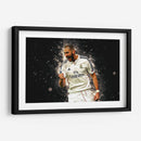 Karim Benzema iluminado | Cuadro decorativo de Canvas Lab