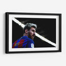 La mirada de Messi | Cuadro decorativo de Canvas Lab
