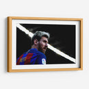 La mirada de Messi | Cuadro decorativo de Canvas Lab