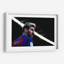 La mirada de Messi | Cuadro decorativo de Canvas Lab