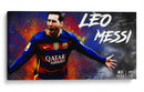 Leo Messi festejando | Cuadro decorativo de Canvas Lab