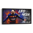 Leo Messi festejando | Cuadro decorativo de Canvas Lab