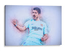 Luis Alberto Suárez - Barcelona FC away | Cuadro decorativo de Canvas Lab