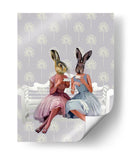 Chat De Conejos - Fab Funky | Cuadro decorativo de Canvas Lab