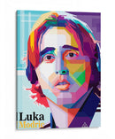Luka Modric ilustrado | Cuadro decorativo de Canvas Lab