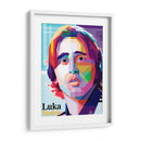 Luka Modric ilustrado | Cuadro decorativo de Canvas Lab