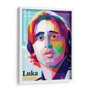 Luka Modric ilustrado | Cuadro decorativo de Canvas Lab