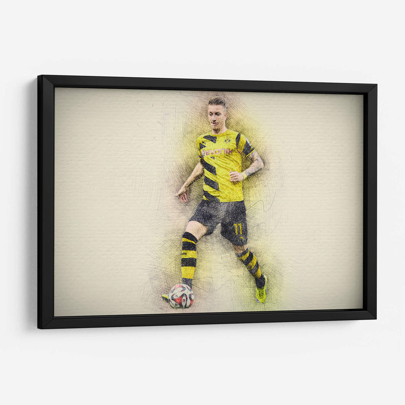Marco Reus - Borussia Dortmund | Cuadro decorativo de Canvas Lab
