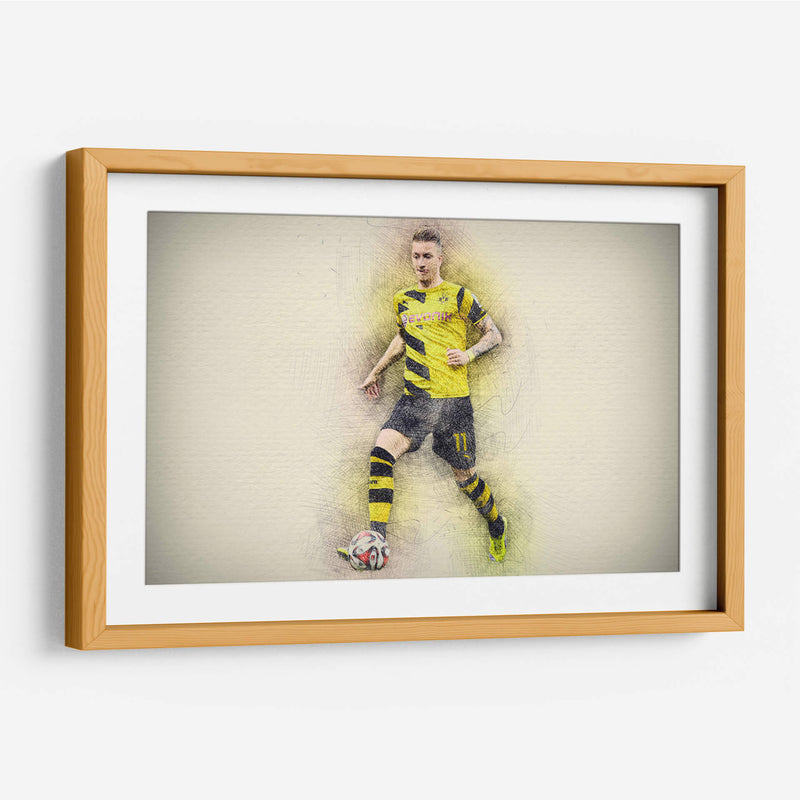 Marco Reus - Borussia Dortmund | Cuadro decorativo de Canvas Lab