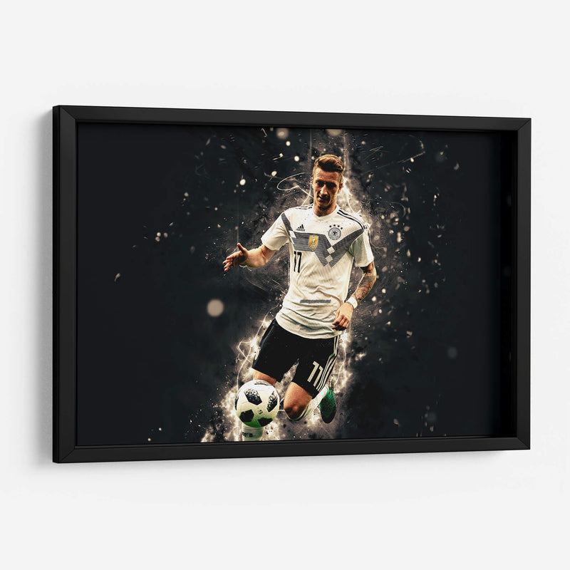 Marco Reus iluminado | Cuadro decorativo de Canvas Lab