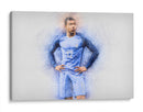 Kylian Mbappé Francia II | Cuadro decorativo de Canvas Lab
