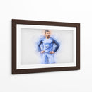 Kylian Mbappé Francia II | Cuadro decorativo de Canvas Lab
