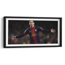 Messi celebrando | Cuadro decorativo de Canvas Lab