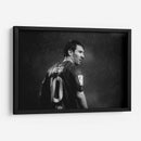 Messi en blanco y negro	 | Cuadro decorativo de Canvas Lab
