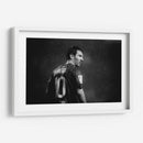 Messi en blanco y negro	 | Cuadro decorativo de Canvas Lab