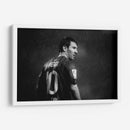 Messi en blanco y negro	 | Cuadro decorativo de Canvas Lab