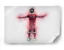 Mohamed Salah en boceto | Cuadro decorativo de Canvas Lab