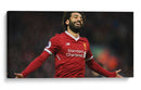 Mohamed Salah regocijado | Cuadro decorativo de Canvas Lab