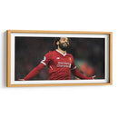 Mohamed Salah regocijado | Cuadro decorativo de Canvas Lab