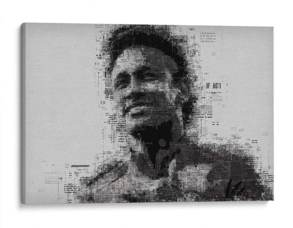 Neymar en periódico | Cuadro decorativo de Canvas Lab