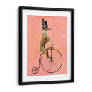 Greyhound En Penny Negro Farthing - Fab Funky | Cuadro decorativo de Canvas Lab