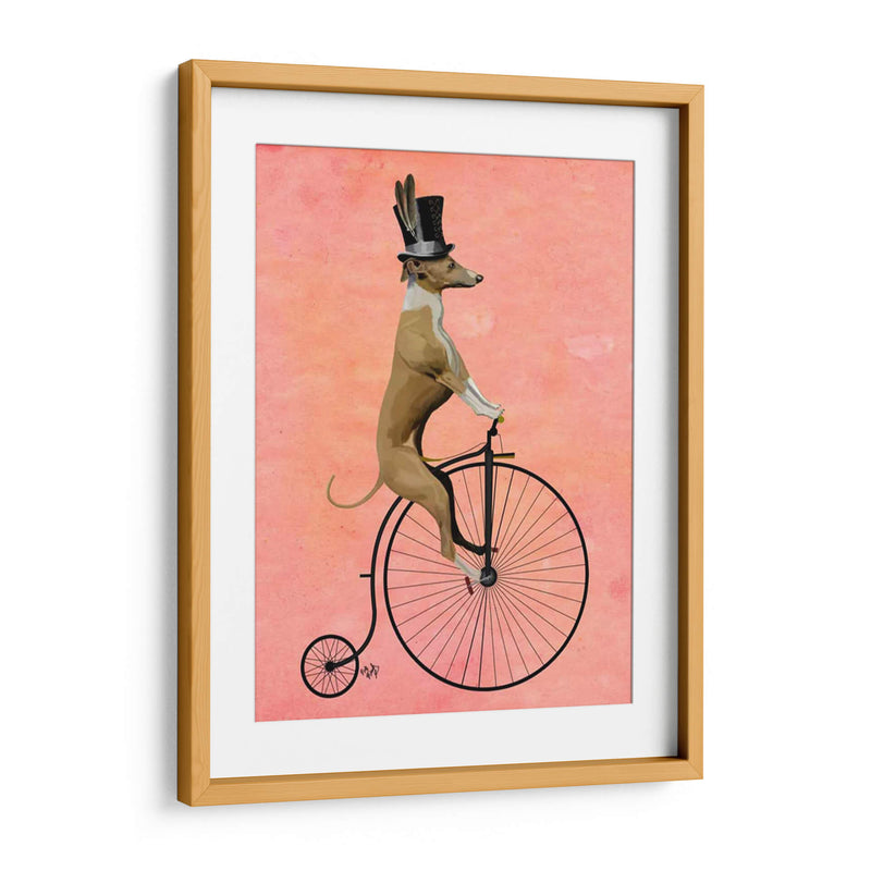 Greyhound En Penny Negro Farthing - Fab Funky | Cuadro decorativo de Canvas Lab