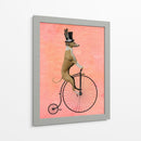 Greyhound En Penny Negro Farthing - Fab Funky | Cuadro decorativo de Canvas Lab