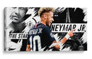 Neymar Jr., La estrella | Cuadro decorativo de Canvas Lab