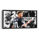 Neymar Jr., La estrella | Cuadro decorativo de Canvas Lab
