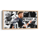 Neymar Jr., La estrella | Cuadro decorativo de Canvas Lab