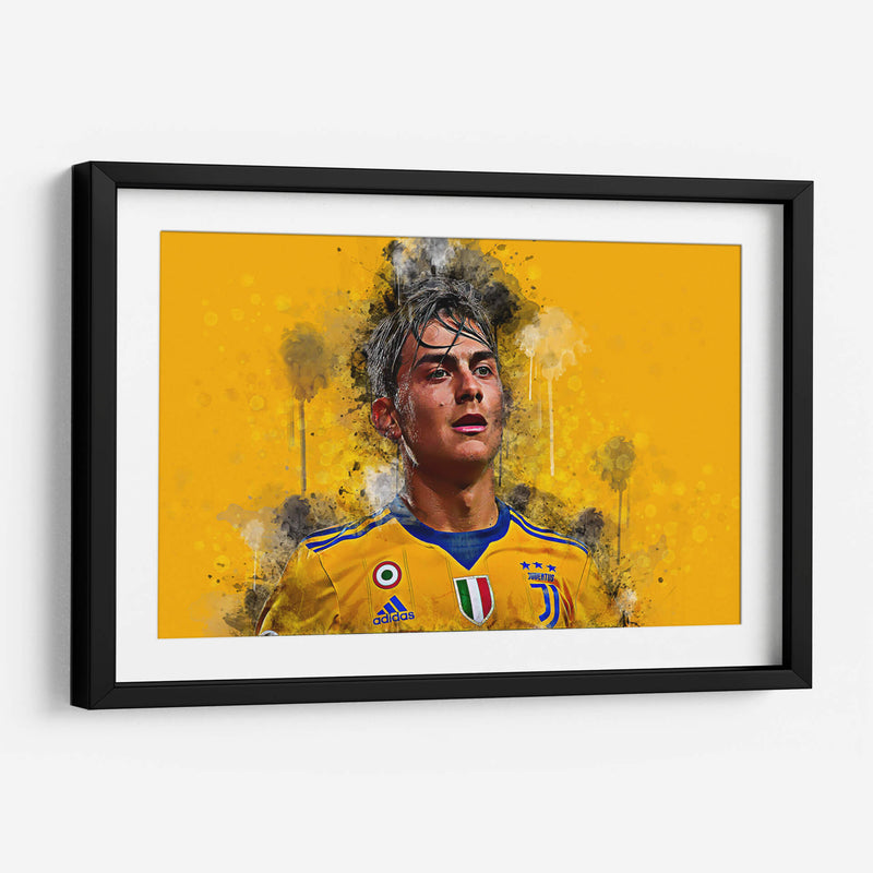 Paulo Dybala arte | Cuadro decorativo de Canvas Lab