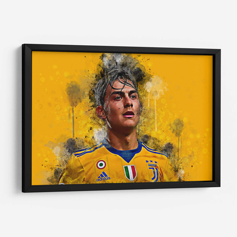 Paulo Dybala arte | Cuadro decorativo de Canvas Lab