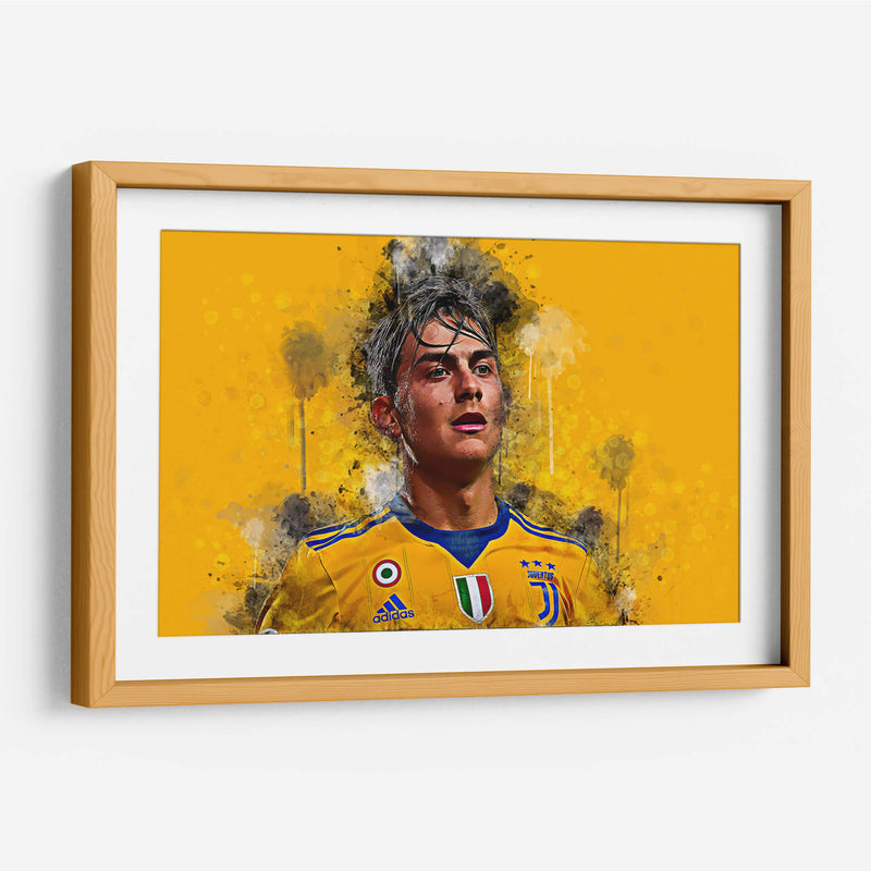 Paulo Dybala arte | Cuadro decorativo de Canvas Lab
