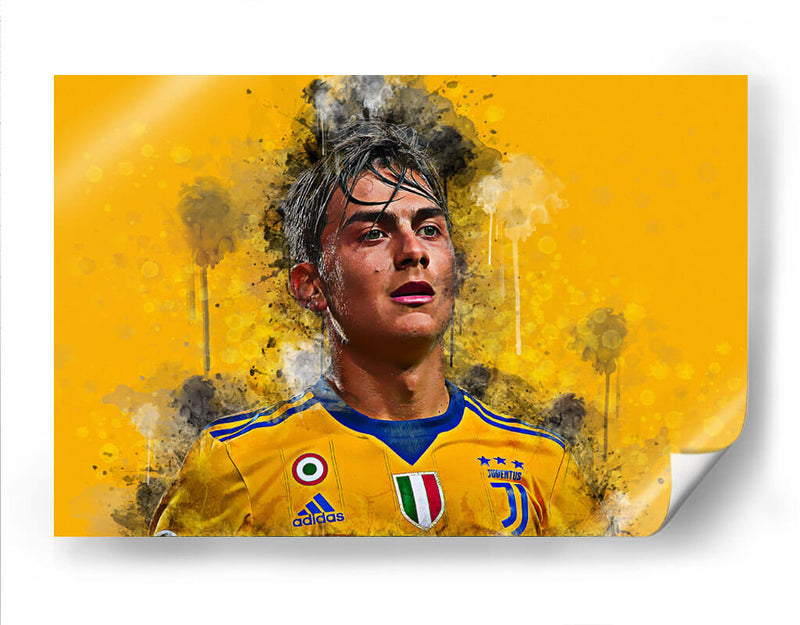 Paulo Dybala arte | Cuadro decorativo de Canvas Lab