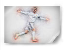 Sergio Ramos - Real Madrid | Cuadro decorativo de Canvas Lab