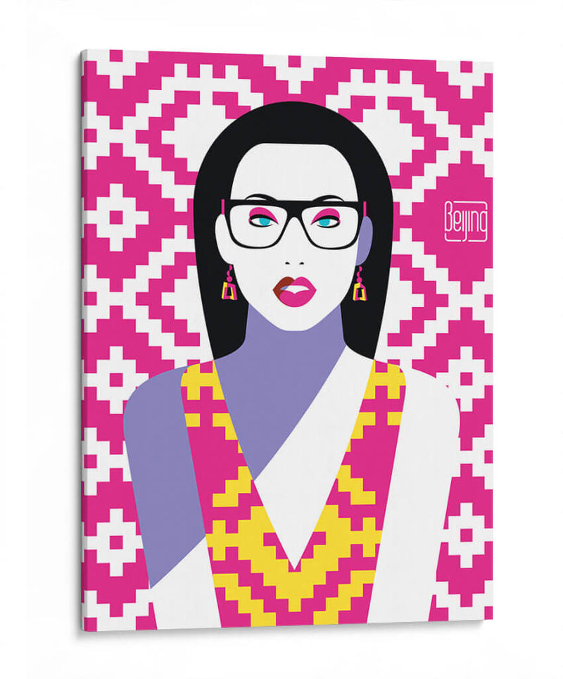 Beijing woman | Cuadro decorativo de Canvas Lab