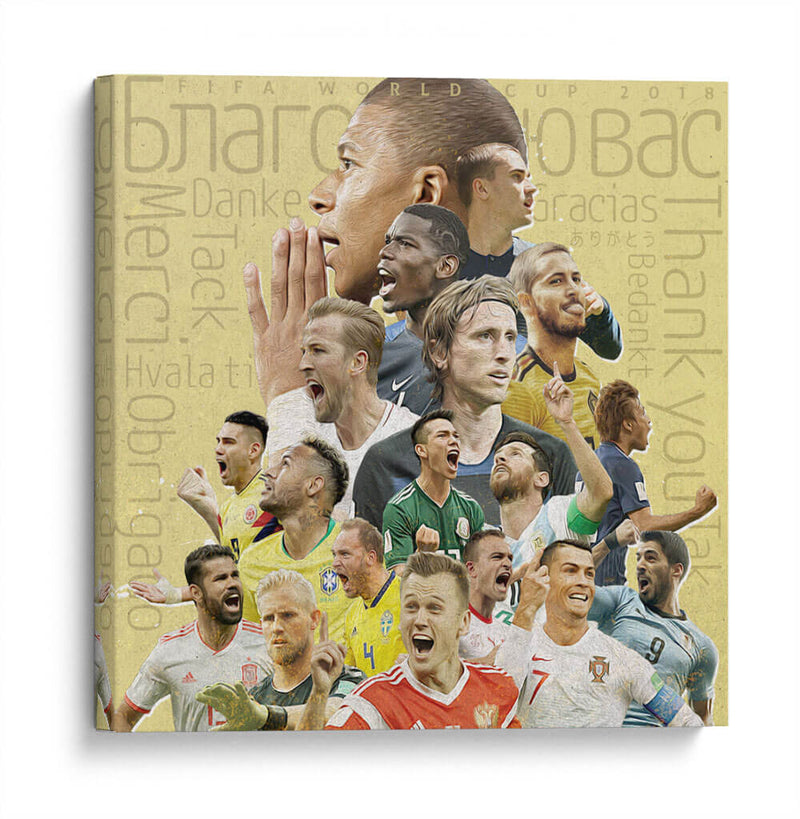 World Cup 2018 | Cuadro decorativo de Canvas Lab