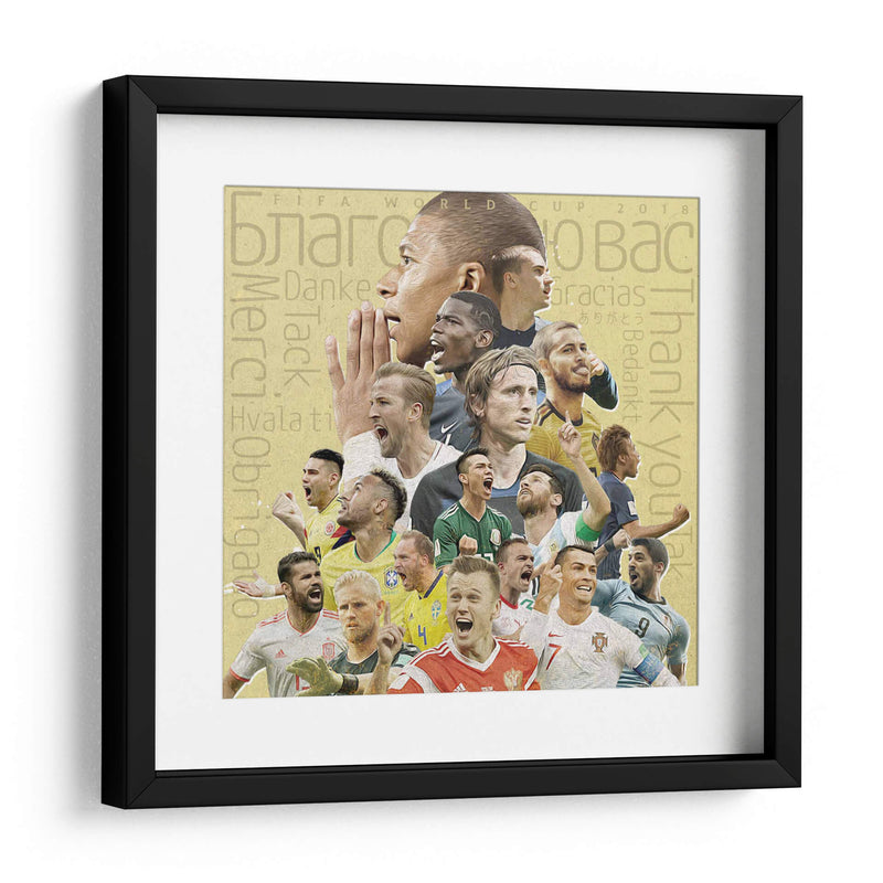 World Cup 2018 | Cuadro decorativo de Canvas Lab