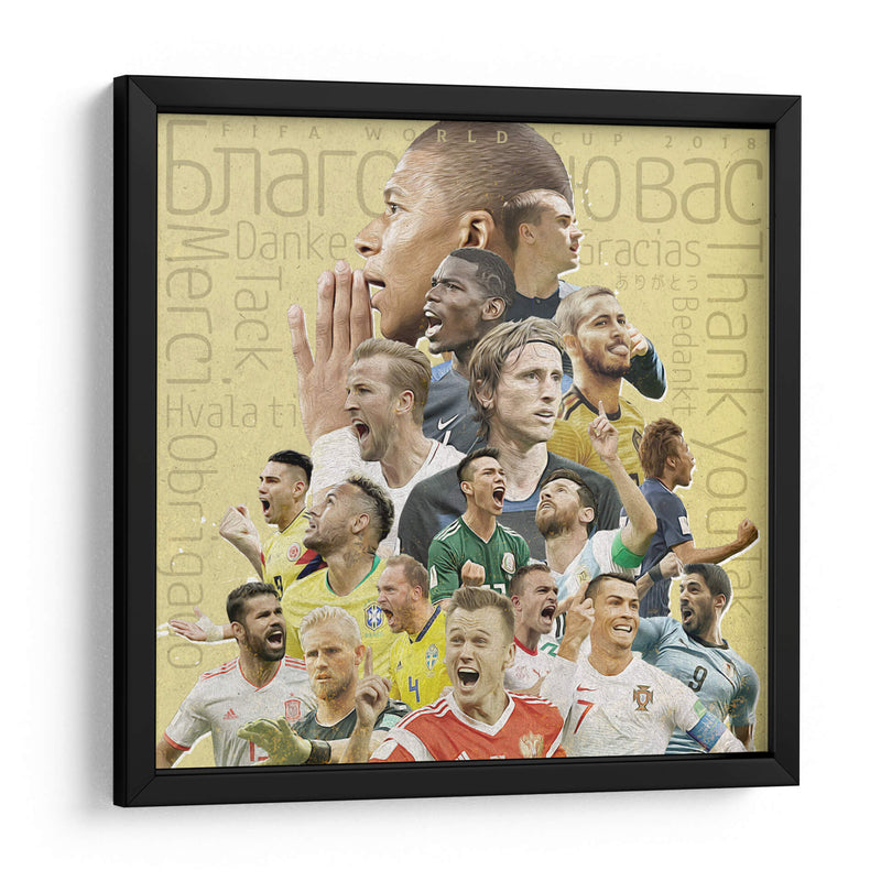 World Cup 2018 | Cuadro decorativo de Canvas Lab