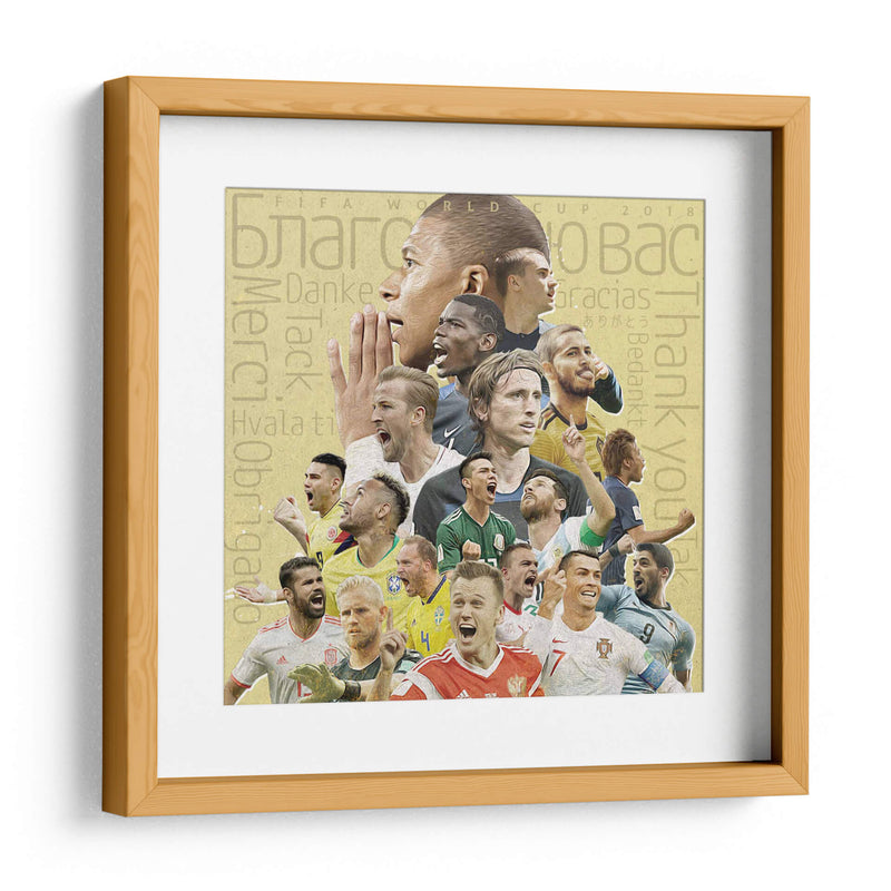 World Cup 2018 | Cuadro decorativo de Canvas Lab