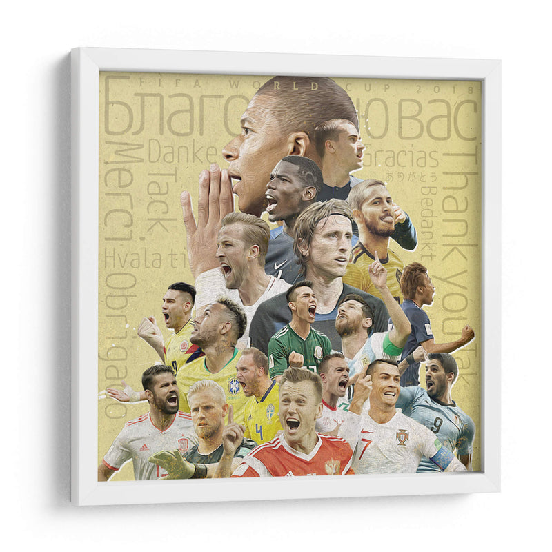 World Cup 2018 | Cuadro decorativo de Canvas Lab