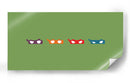 Antifaces de las tortugas ninja | Cuadro decorativo de Canvas Lab