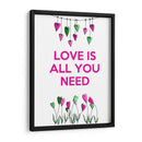 El Amor Es Todo Lo Que Necesitas - Fab Funky | Cuadro decorativo de Canvas Lab