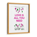 El Amor Es Todo Lo Que Necesitas - Fab Funky | Cuadro decorativo de Canvas Lab