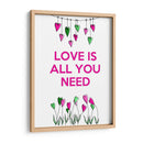 El Amor Es Todo Lo Que Necesitas - Fab Funky | Cuadro decorativo de Canvas Lab