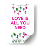 El Amor Es Todo Lo Que Necesitas - Fab Funky | Cuadro decorativo de Canvas Lab