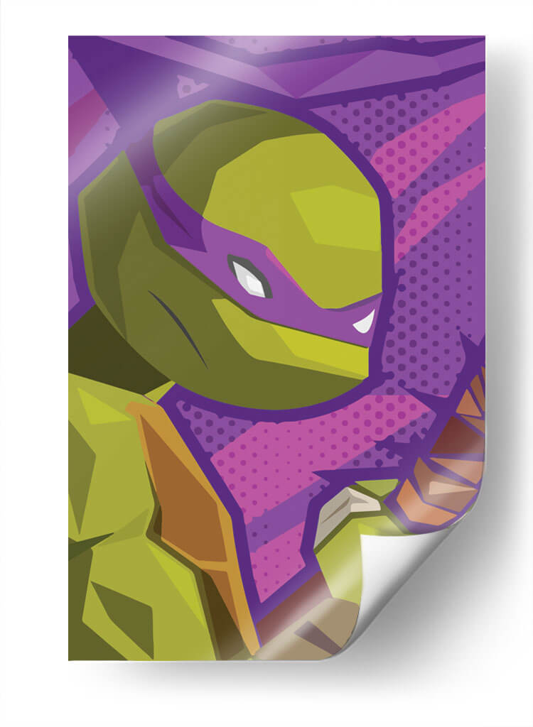 Donatello al ataque | Cuadro decorativo de Canvas Lab