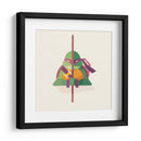 Donatello minimalista | Cuadro decorativo de Canvas Lab